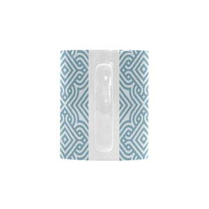 arabic pattern Classical White Mug (Fulfilled In US)