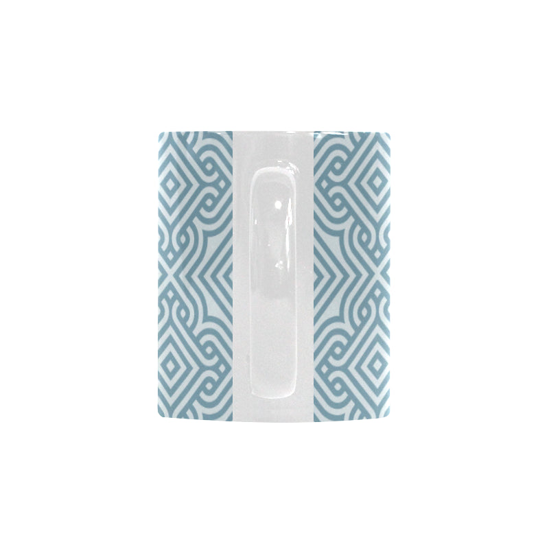 arabic pattern Classical White Mug (Fulfilled In US)