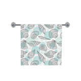 Shell polynesian tribal Bath Towel