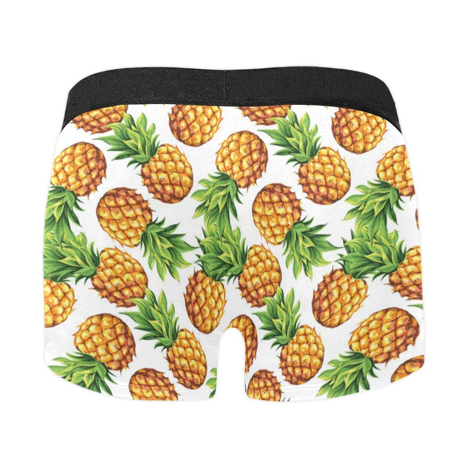 Pineapples design pattern Men's All Over Print Boxer Briefs Men's Underwear