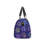 Dog Paws Pattern Print Design 02 Travel Bag