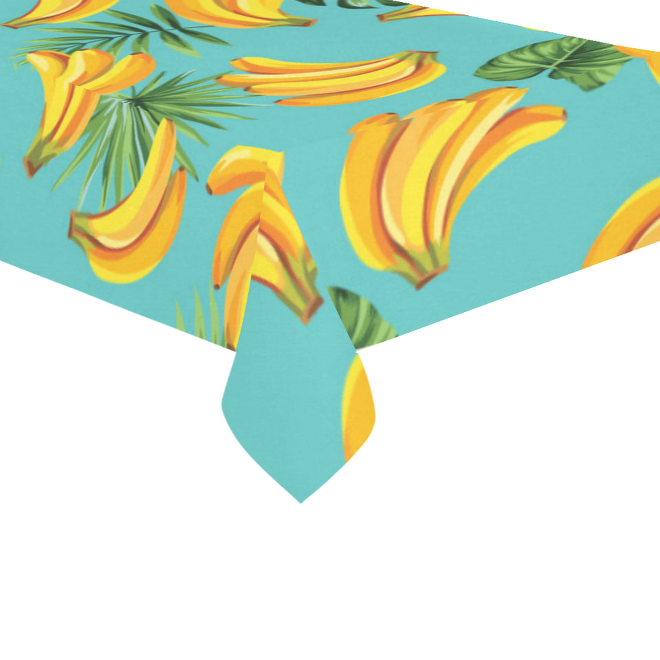 Banana Palm Leaves pattern background Tablecloth