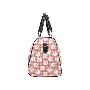 Fried Eggs Pattern Print Design 03 Travel Bag
