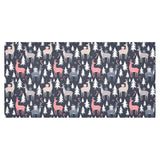 Deers Winter Christmas pattern Tablecloth