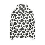 Cow skin pattern Kids' Boys' Girls' Padded Hooded Jacket