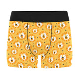 Lion Pattern Print Design 03 Men's All Over Print Boxer Briefs Men's Underwear