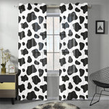 Cow skin pattern Gauze Curtain