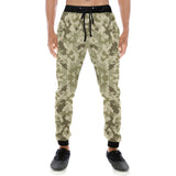 Light Green camouflage pattern Unisex Casual Sweatpants