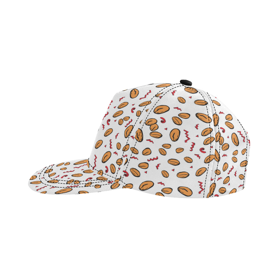 peanuts pattern background All Over Print Snapback Cap