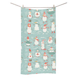 Cute snowman pattern Bath Towel
