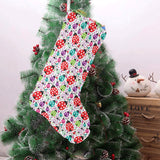 Ladybug Pattern Print Design 03 Christmas Stocking