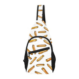 French fries potato pattern All Over Print Chest Bag