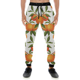 Oranges pattern background Unisex Casual Sweatpants