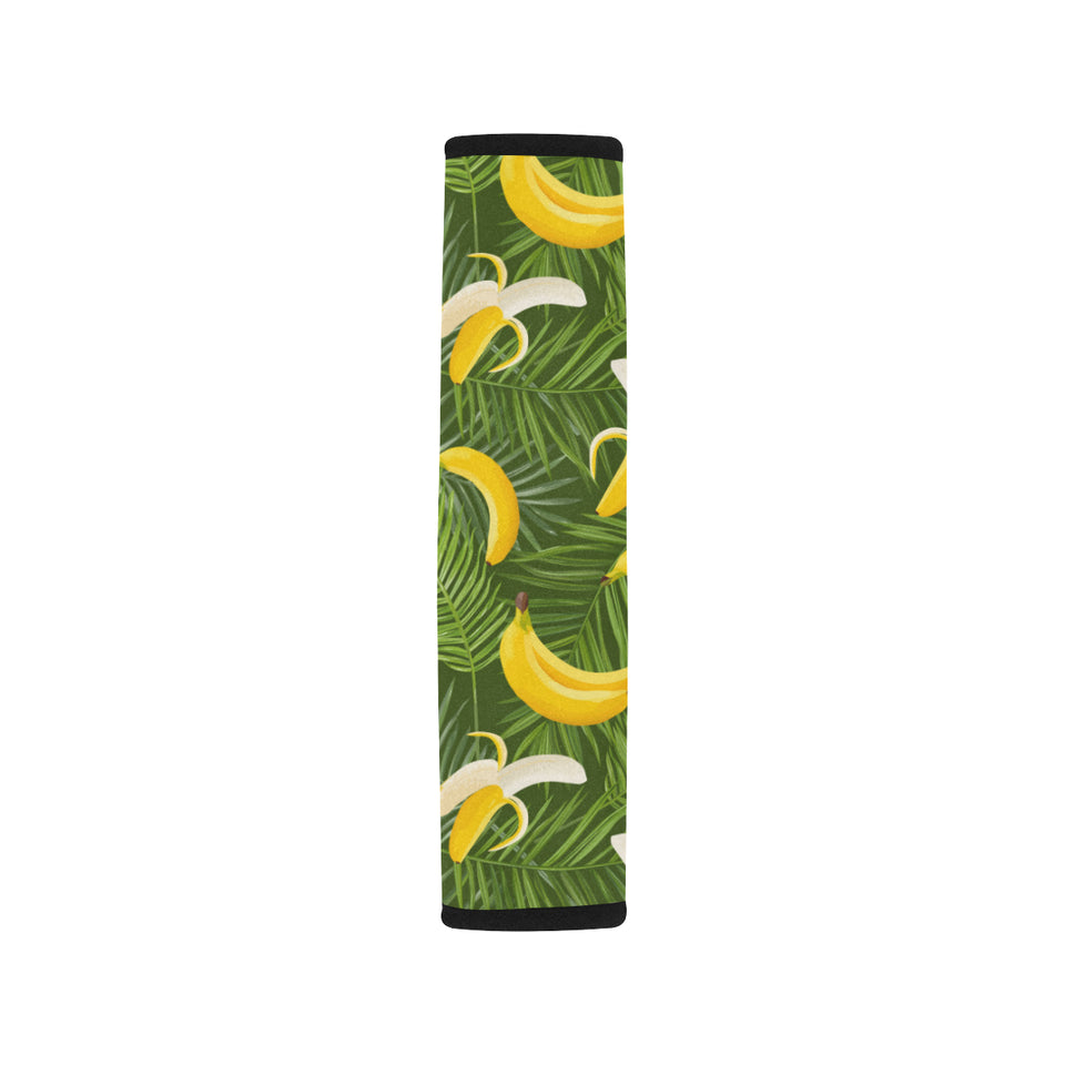 Banana Palm Leaves pattern Car Seat Belt Cover