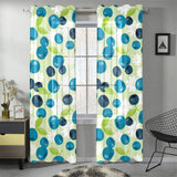 blueberry flower pattern Gauze Curtain