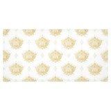 Gold Ornamental lotue waterlily symbol pattern Tablecloth