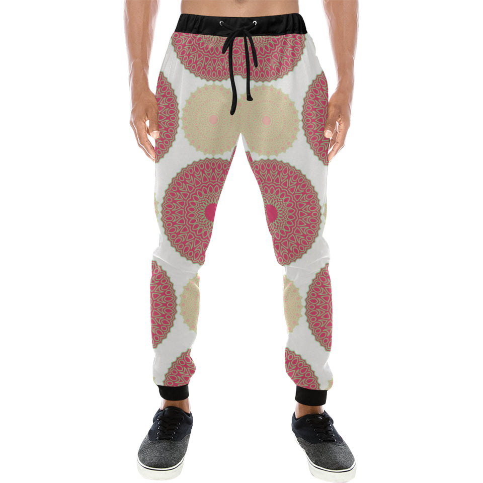 Circle indian pattern Unisex Casual Sweatpants
