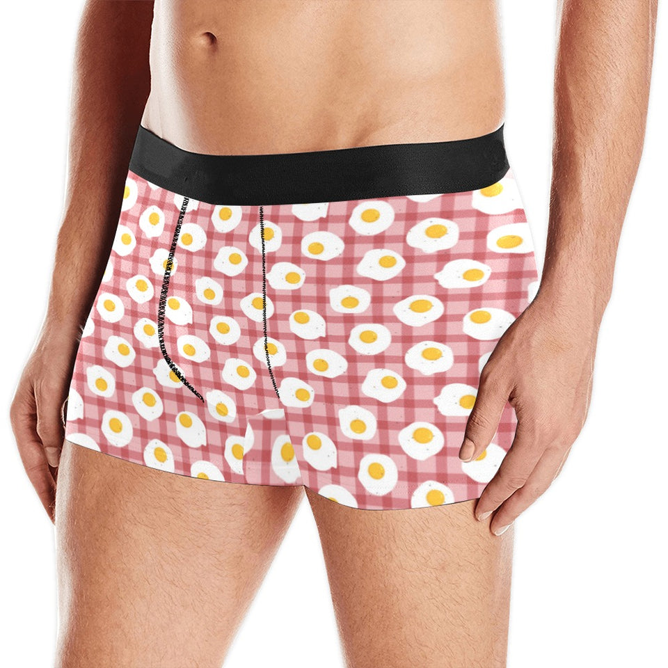 Fried Eggs Pattern Print Design 03 Men's All Over Print Boxer Briefs Men's Underwear