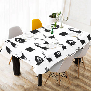 Goat ram pattern Tablecloth