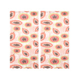 papaya leaves pattern Gauze Curtain