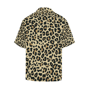 Leopard print design pattern Men's All Over Print Hawaiian Shirt