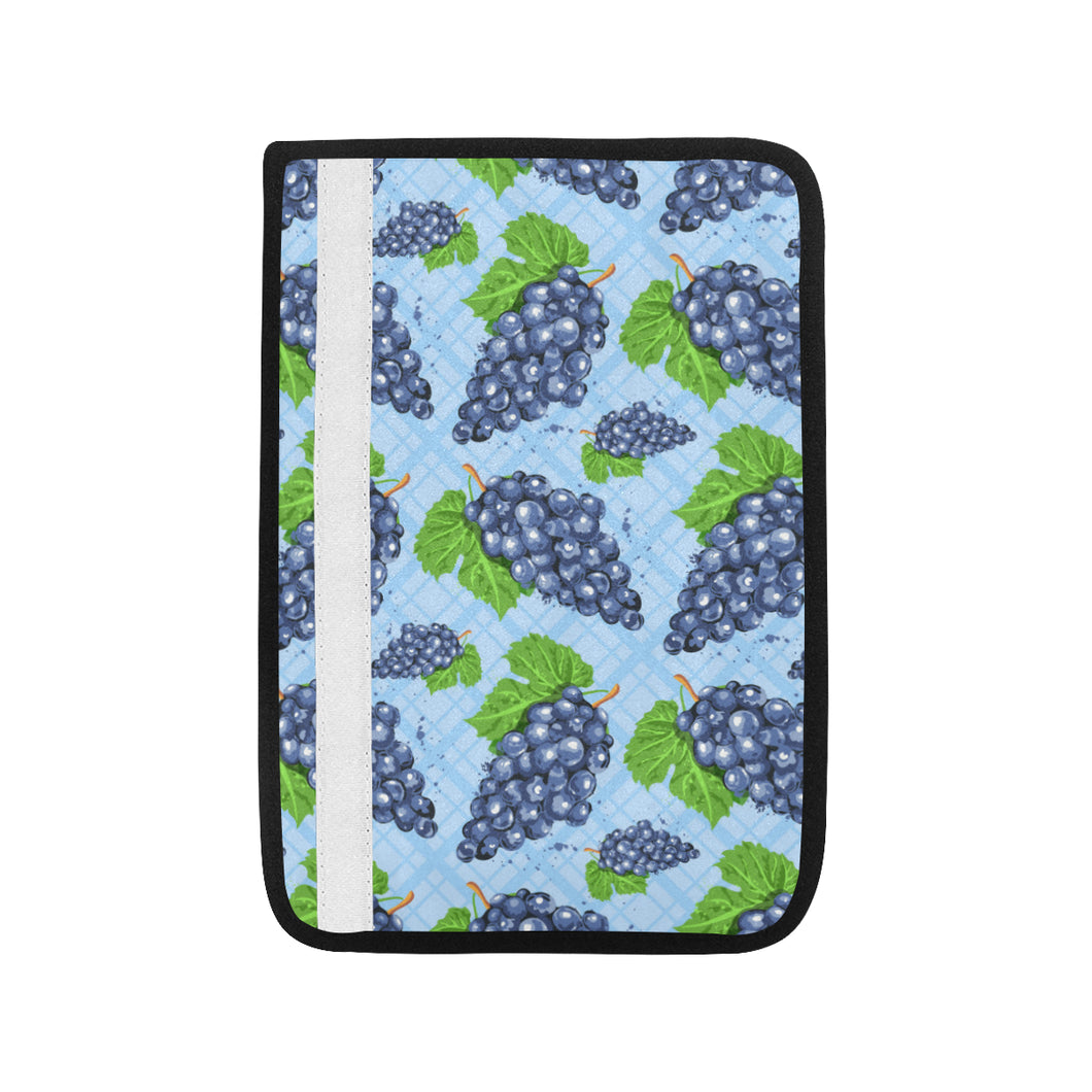 Watercolor grape pattern Car Seat Belt Cover