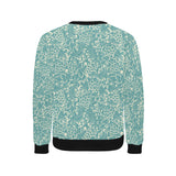 Classic Hand drawn Grape pattern Men's Crew Neck Sweatshirt