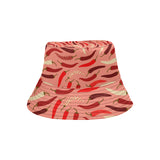 Beautiful Chili peppers pattern Unisex Bucket Hat