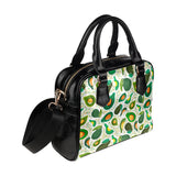 Avocado design pattern Shoulder Handbag
