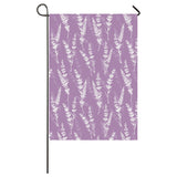 Lavender flowers purple pattern House Flag Garden Flag