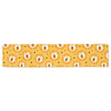 Lion Pattern Print Design 03 Table Runner