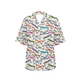 Sun Glasses Pattern Print Design 01 Women's All Over Print Hawaiian Shirt
