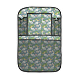 Pelican Pattern Print Design 04 Car Seat Back Organizer