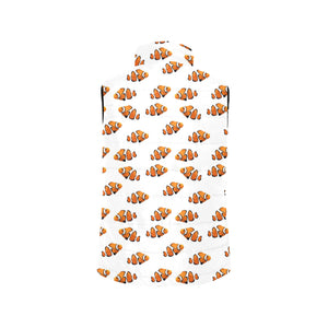 Clown Fish Pattern Print Design 03 Men's Padded Vest