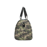 Dark Green camouflage pattern Travel Bag