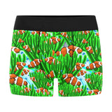 Clown Fish Pattern Print Design 01 Men's All Over Print Boxer Briefs Men's Underwear