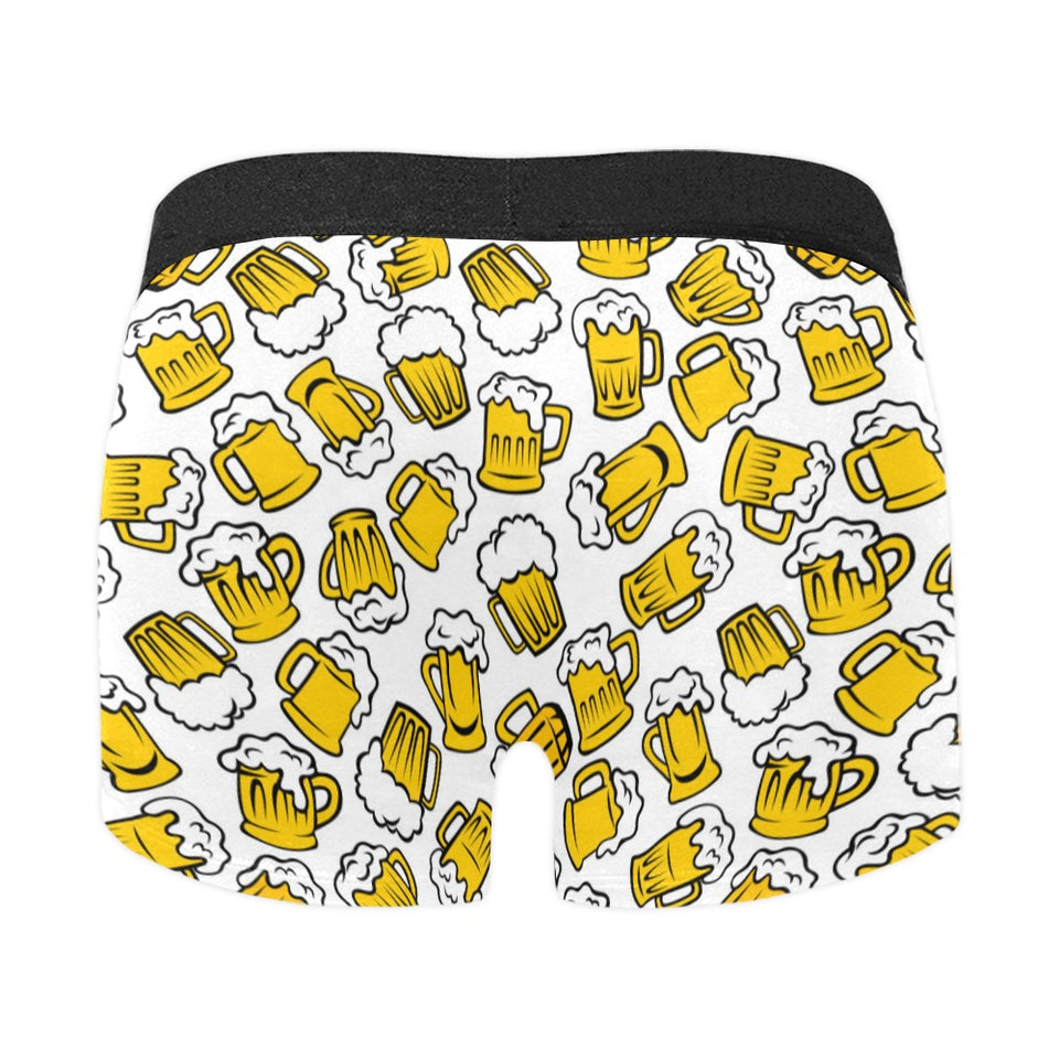 Beer design pattern Men's All Over Print Boxer Briefs Men's Underwear