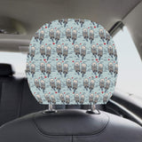 Lovely Sea Otter Pattern Car Headrest Cover