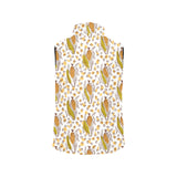 Corn Pattern Print Design 02 Men's Padded Vest