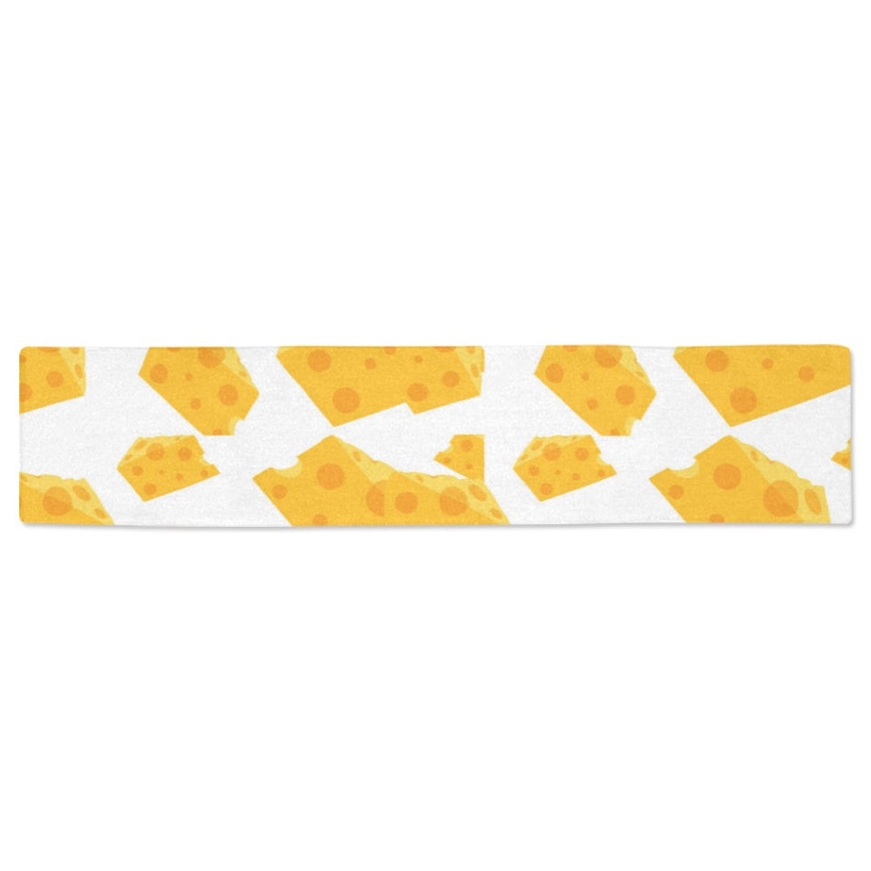 Cheese slice pattern Table Runner