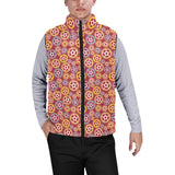 Gear Pattern Print Design 04 Men's Padded Vest