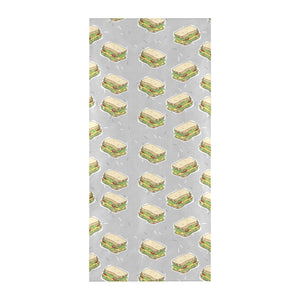 Sandwich Pattern Print Design 05 Beach Towel