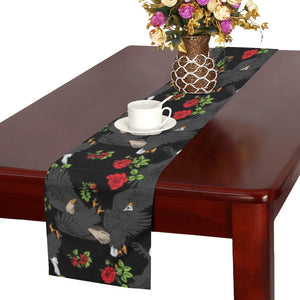 Eagle Pattern Print Design 04 Table Runner