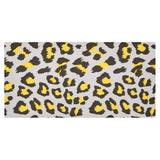 Gray Leopard print pattern Tablecloth