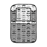 Mustache Beard Pattern Print Design 04 Car Seat Back Organizer