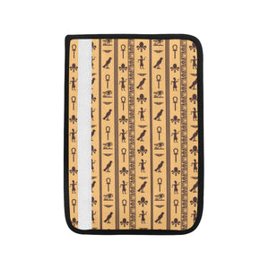 Egypt Hieroglyphics Pattern Print Design 02 Car Seat Belt Cover