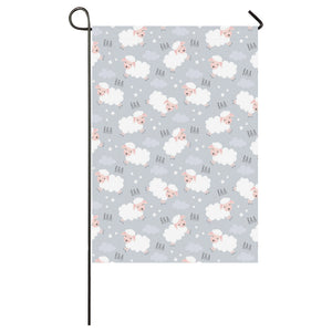 Sweet dreams sheep pattern House Flag Garden Flag