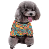 Gear Pattern Print Design 01 All Over Print Pet Dog Round Neck Fuzzy Shirt