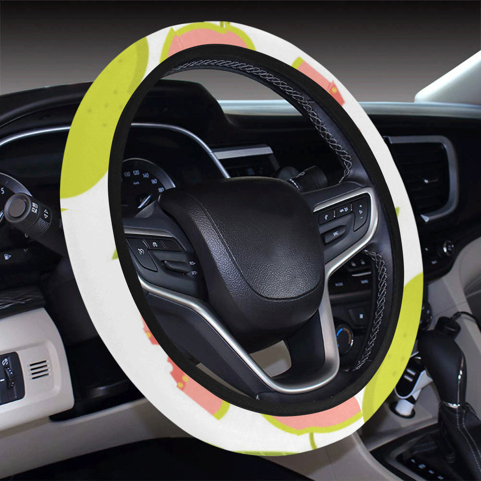 Guava pattern Car Steering Wheel Cover