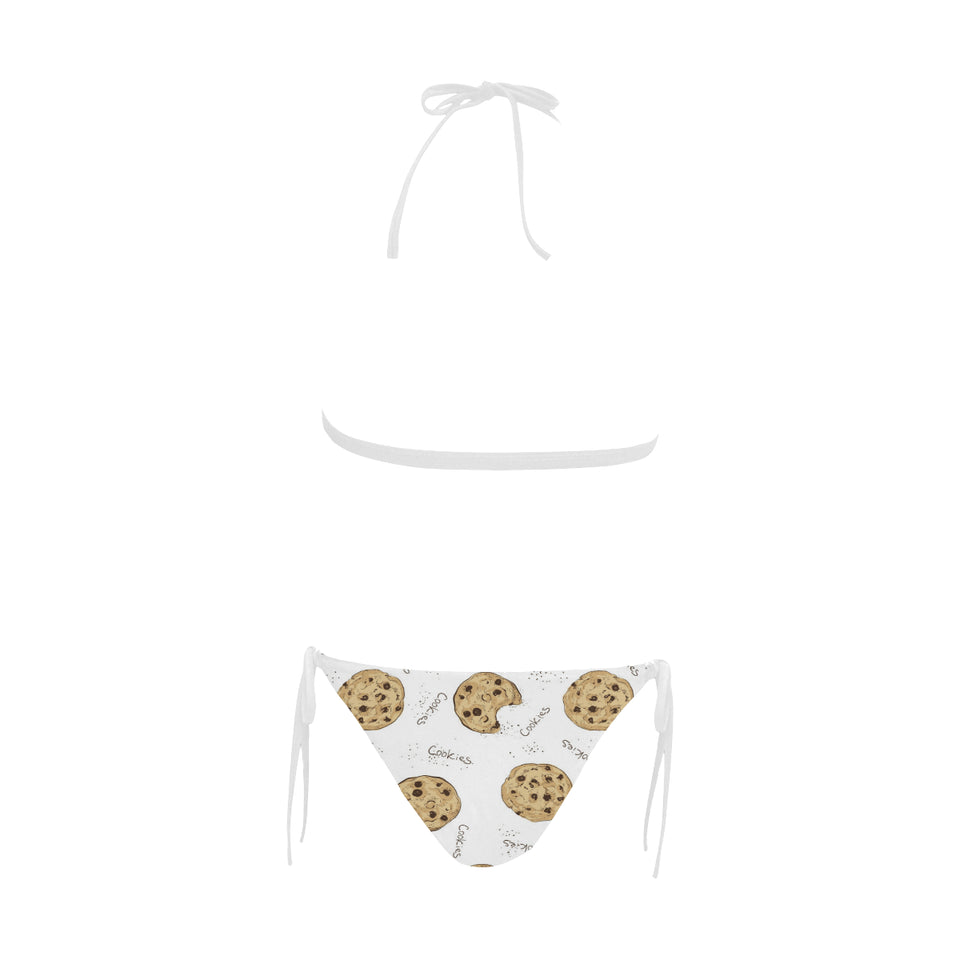 Sketch style cookie pattern Sexy Bikinis Two-Piece Swimsuits